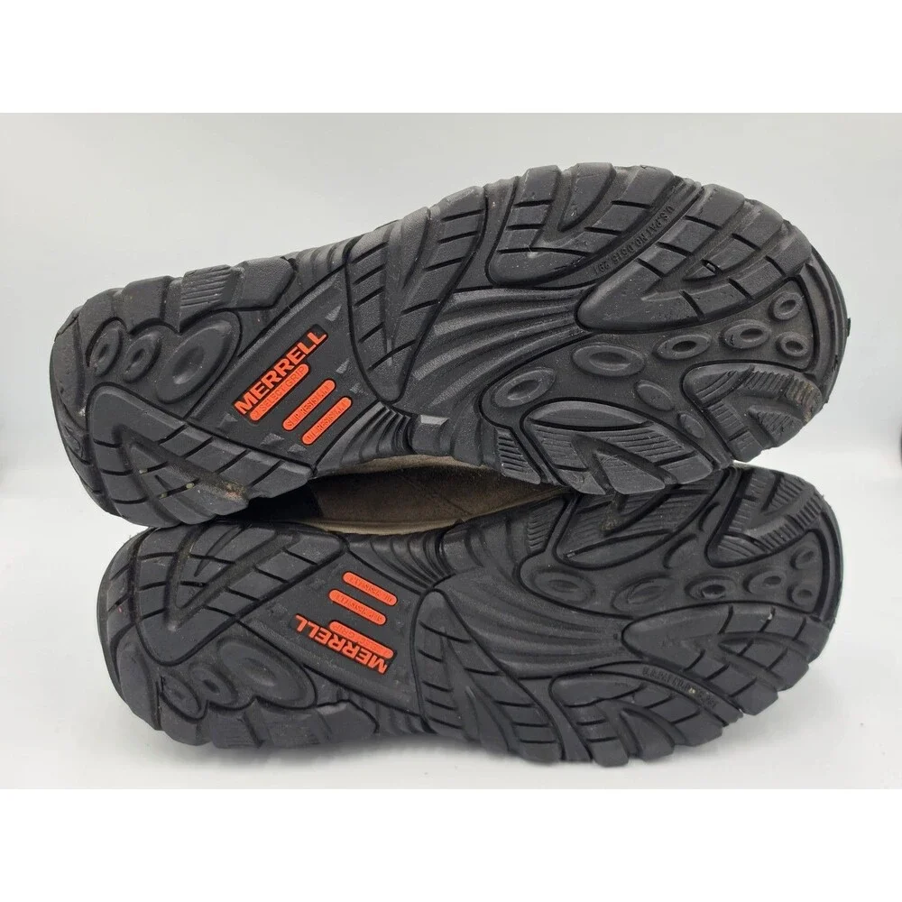 Merrell Men’s Moab Onset Waterproof Composite Toe Sneakers Boots Size 11.5 Wide